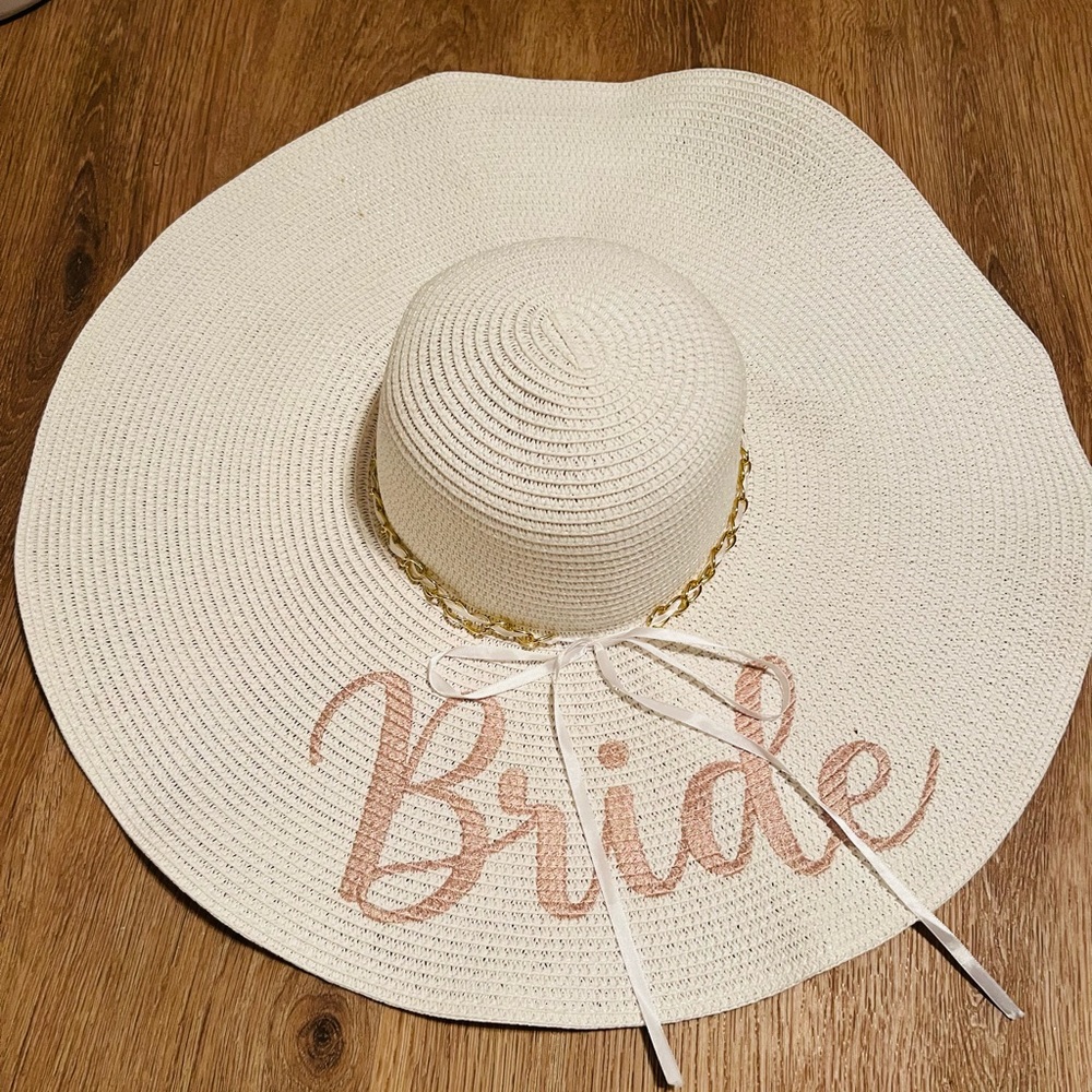White Bride Sun hat